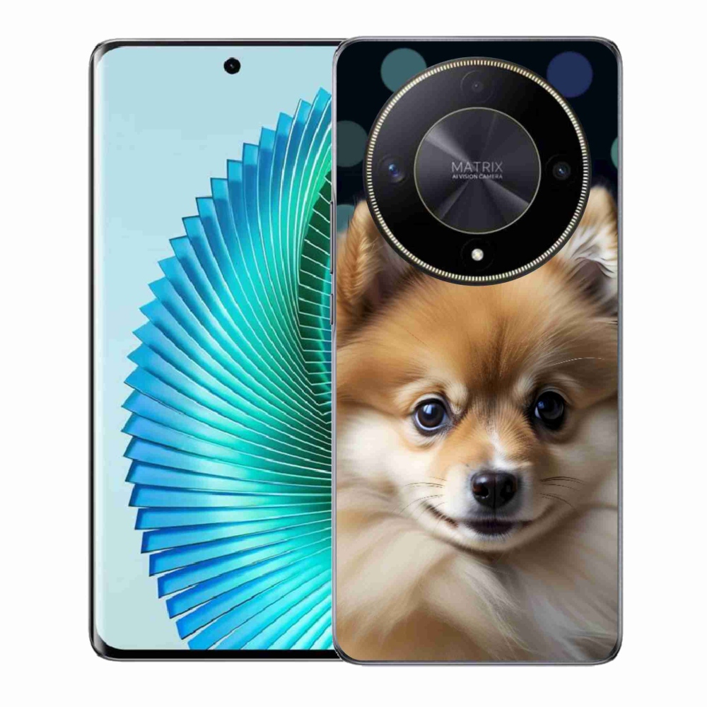Gélový kryt mmCase na Honor Magic 6 Lite 5G - roztomilý pomeranian