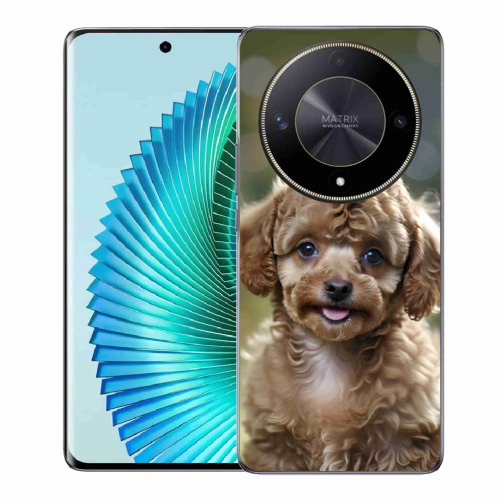 Gélový kryt mmCase na Honor Magic 6 Lite 5G - roztomilý pudel