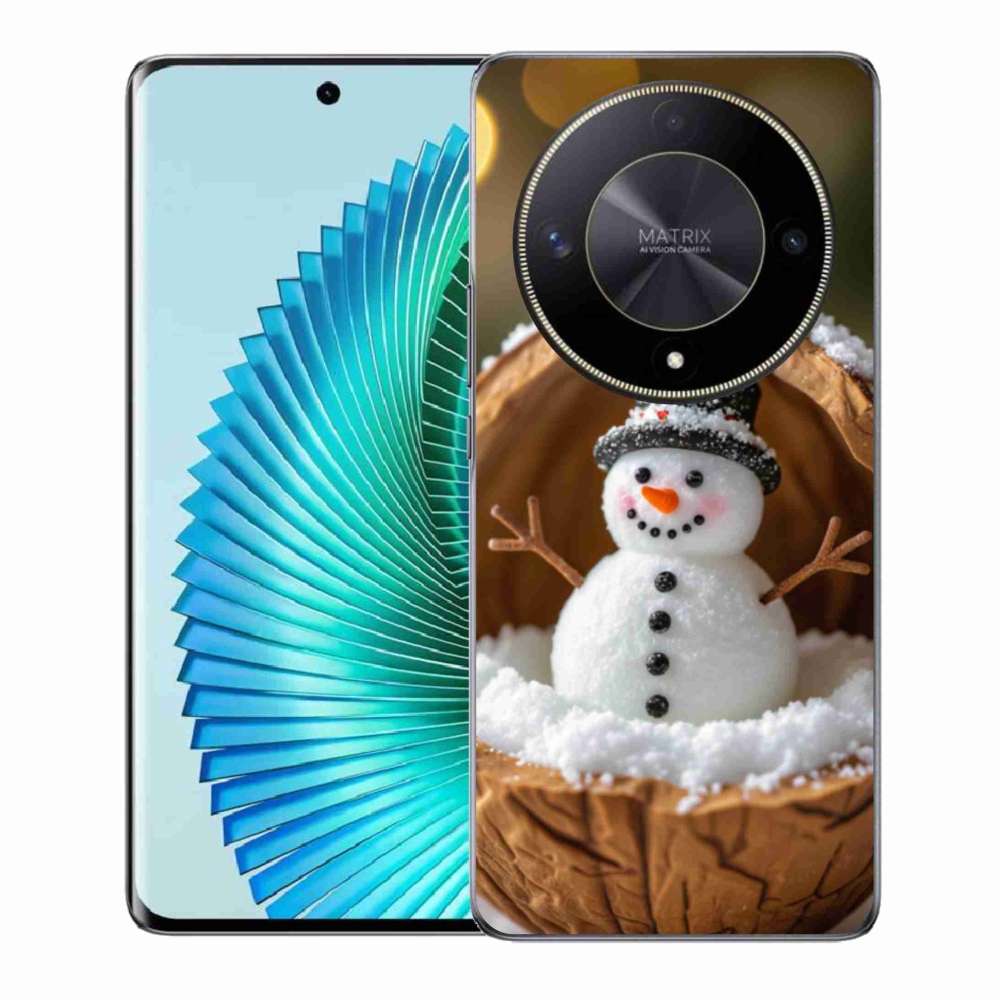 Gélový kryt mmCase na Honor Magic 6 Lite 5G - snehuliak 4