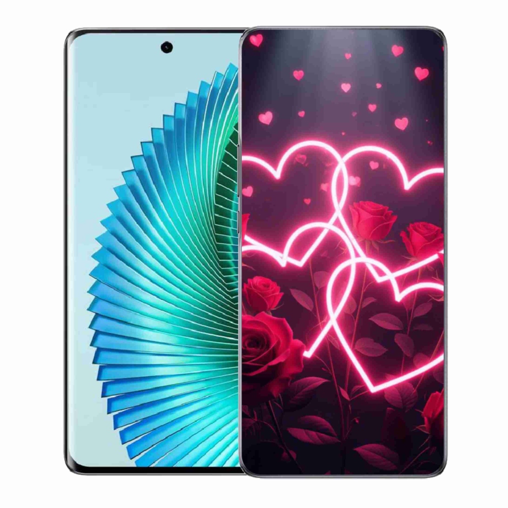 Gélový kryt mmCase na Honor Magic 6 Lite 5G - srdce lásky