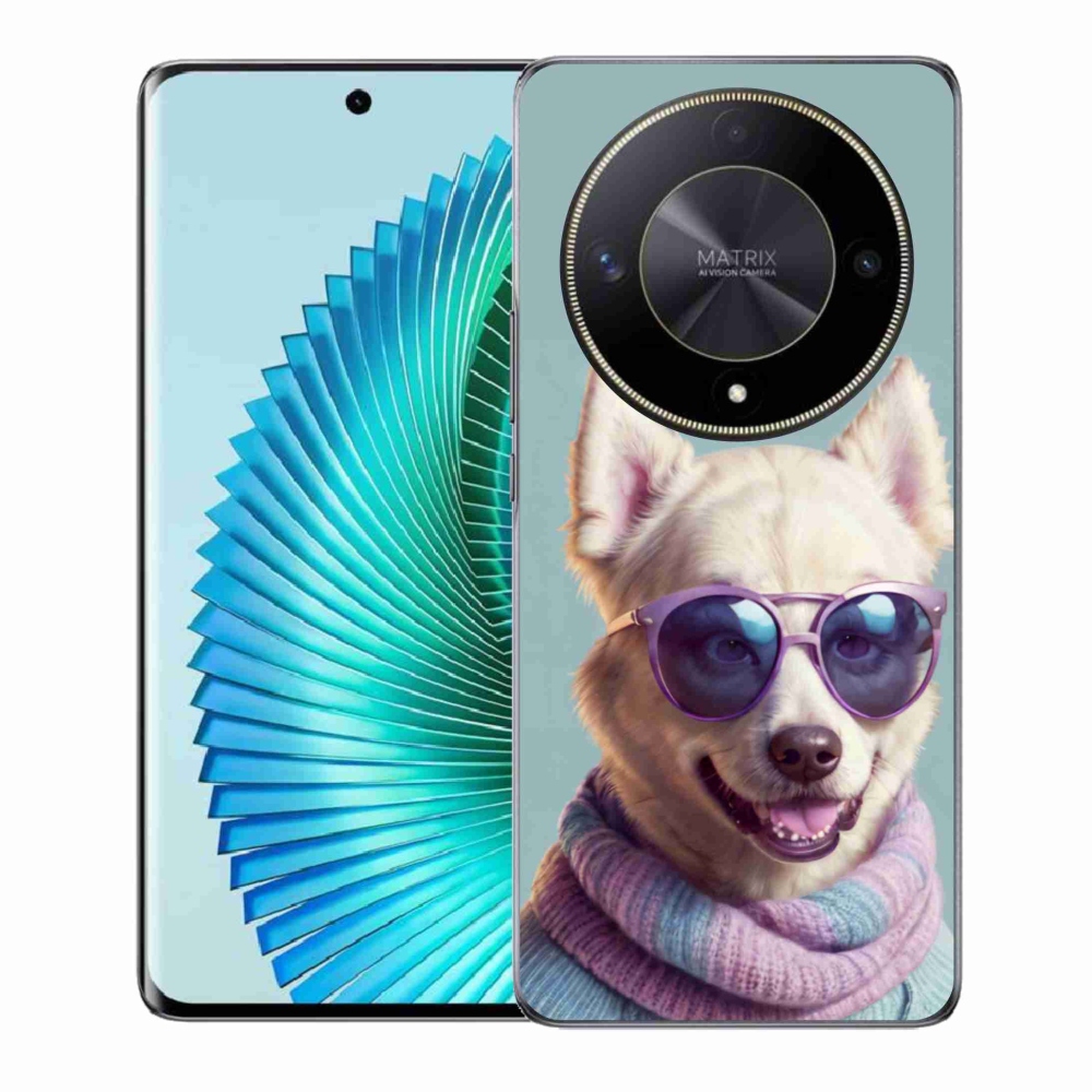 Gélový kryt mmCase na Honor Magic 6 Lite 5G - štýlový nemecký špic