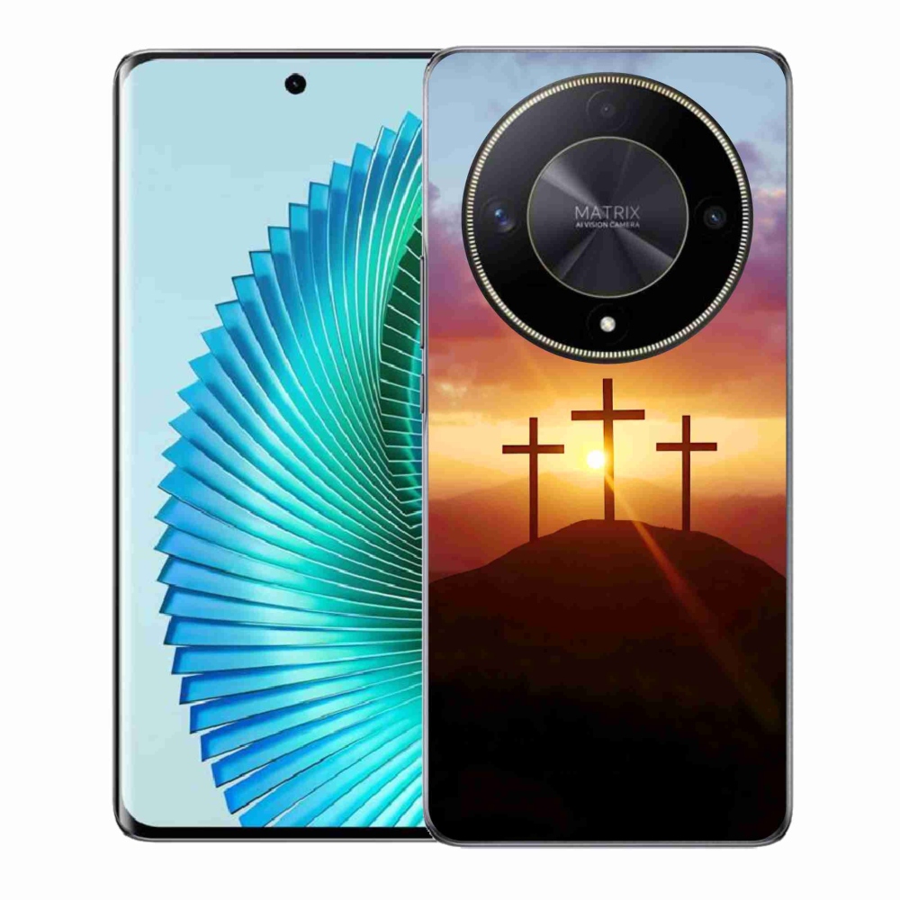 Gélový kryt mmCase na Honor Magic 6 Lite 5G - tri kríža