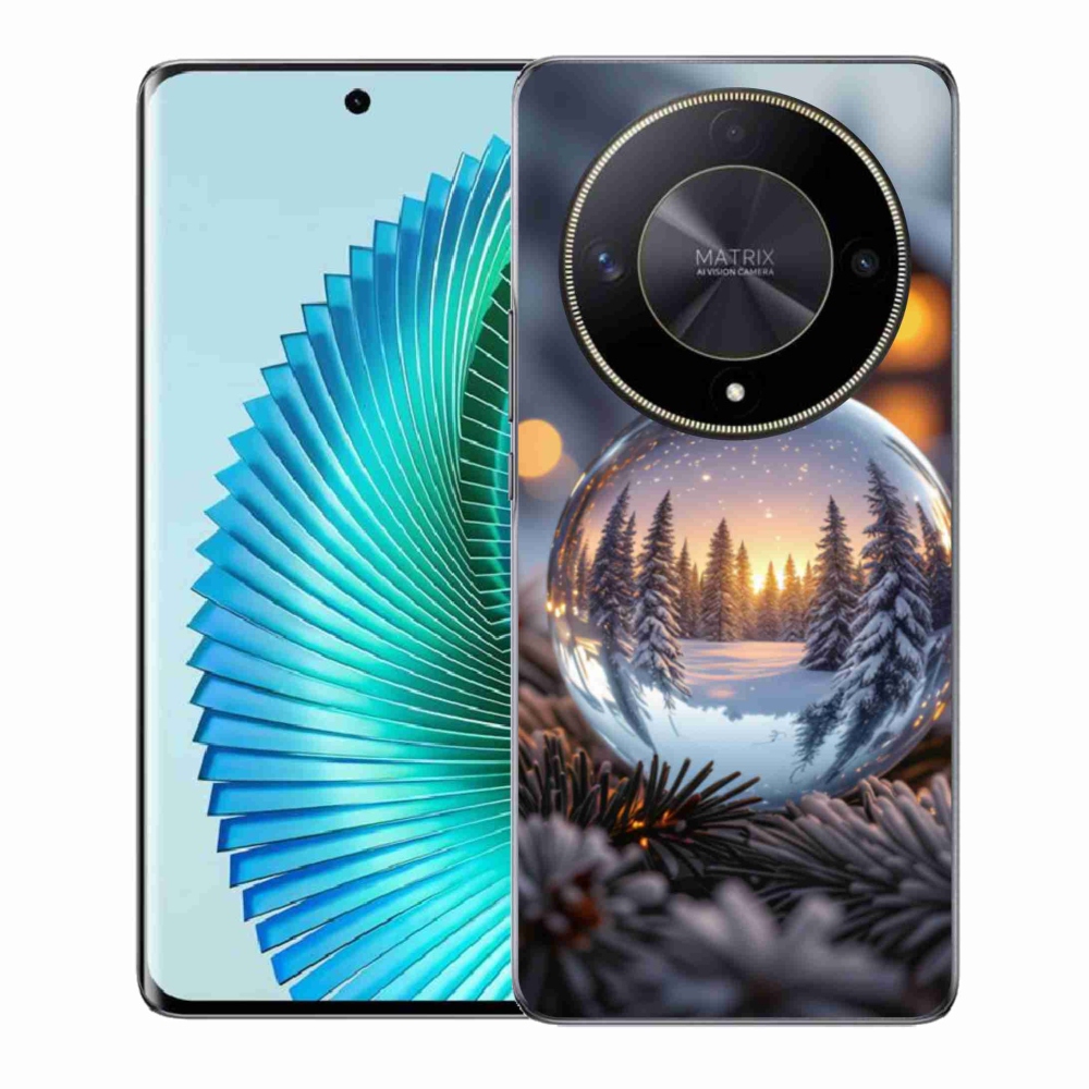 Gélový kryt mmCase na Honor Magic 6 Lite 5G - vianočná ozdoba