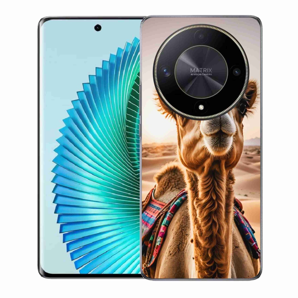 Gélový kryt mmCase na Honor Magic 6 Lite 5G - ťava