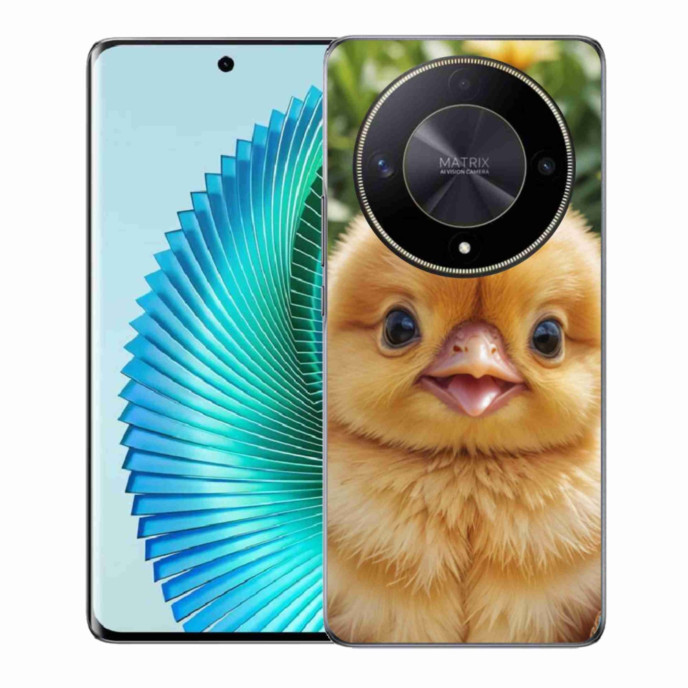 Gélový kryt mmCase na Honor Magic 6 Lite 5G - veselé kuriatko