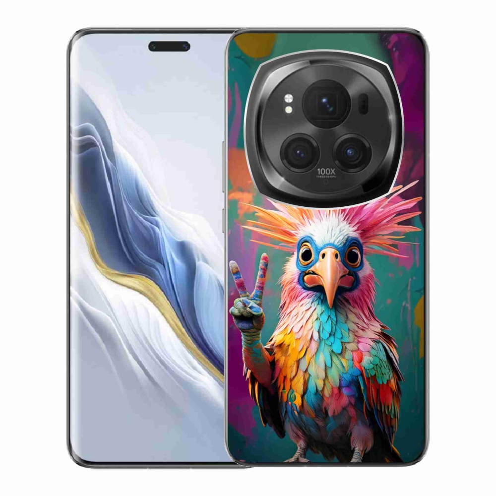 Gélový kryt mmCase na Honor Magic 6 Pro 5G - farebný rebel