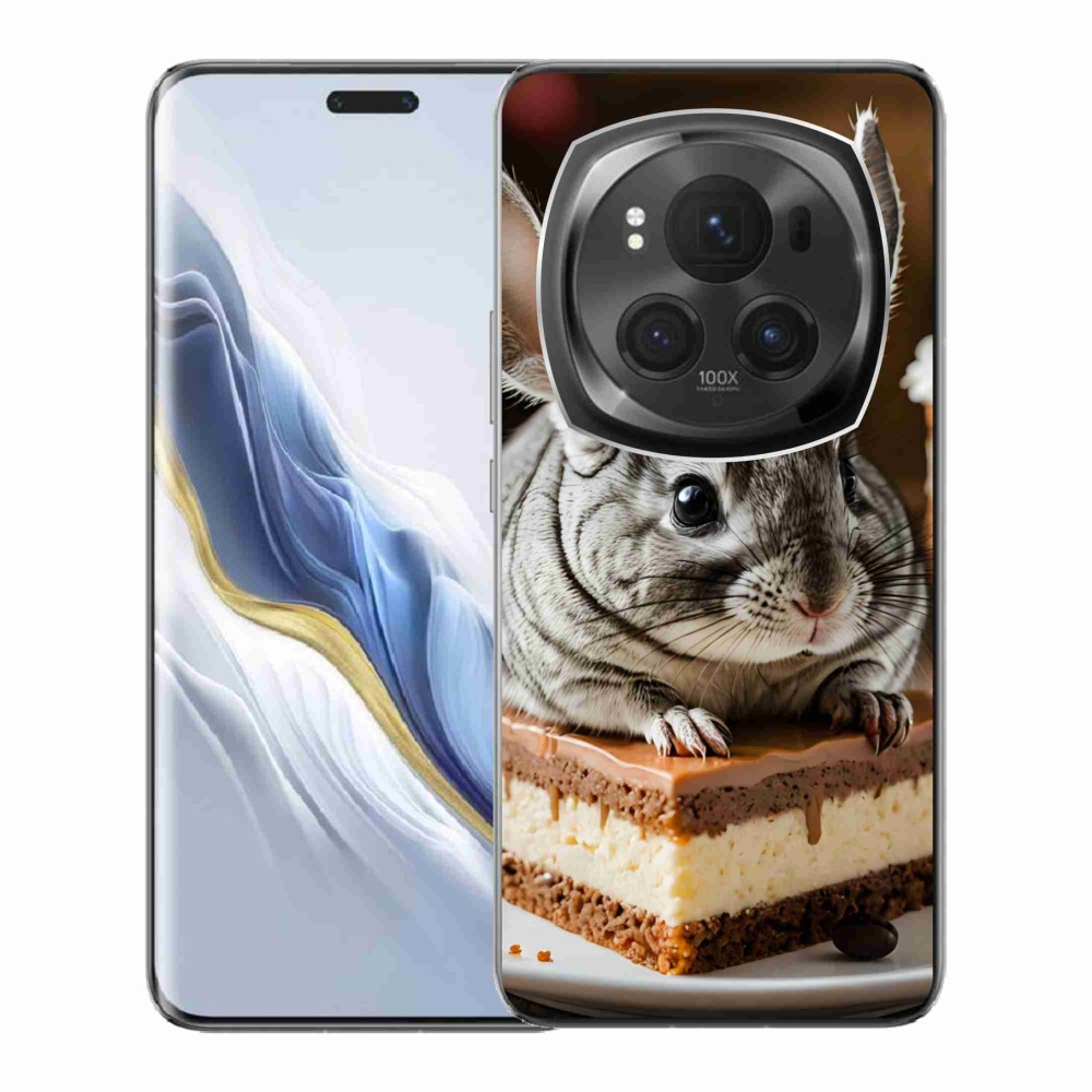 Gélový kryt mmCase na Honor Magic 6 Pro 5G - činčila