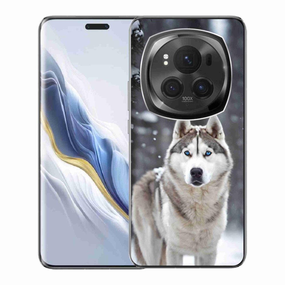 Gélový kryt mmCase na Honor Magic 6 Pro 5G - husky 2