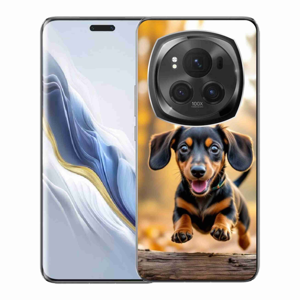 Gélový kryt mmCase na Honor Magic 6 Pro 5G - jazvečík 2