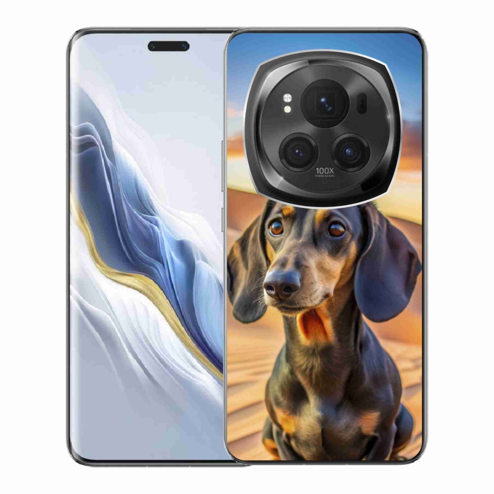 Gélový kryt mmCase na Honor Magic 6 Pro 5G - jazvečík 3