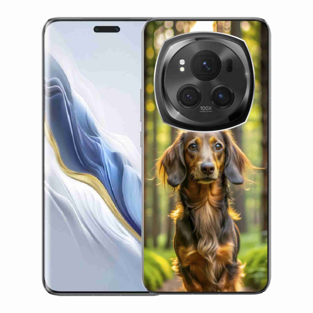 Gélový kryt mmCase na Honor Magic 6 Pro 5G - jazvečík 4