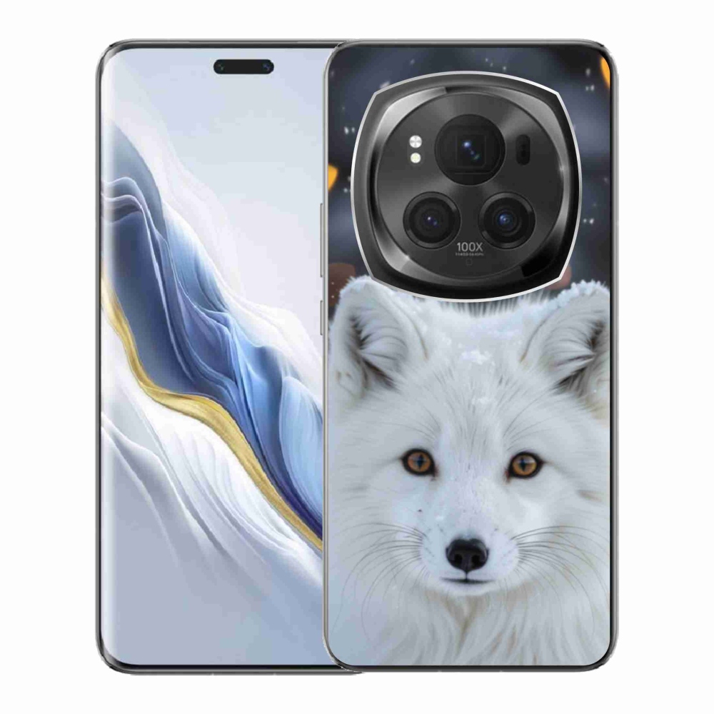 Gélový kryt mmCase na Honor Magic 6 Pro 5G - líška polárna