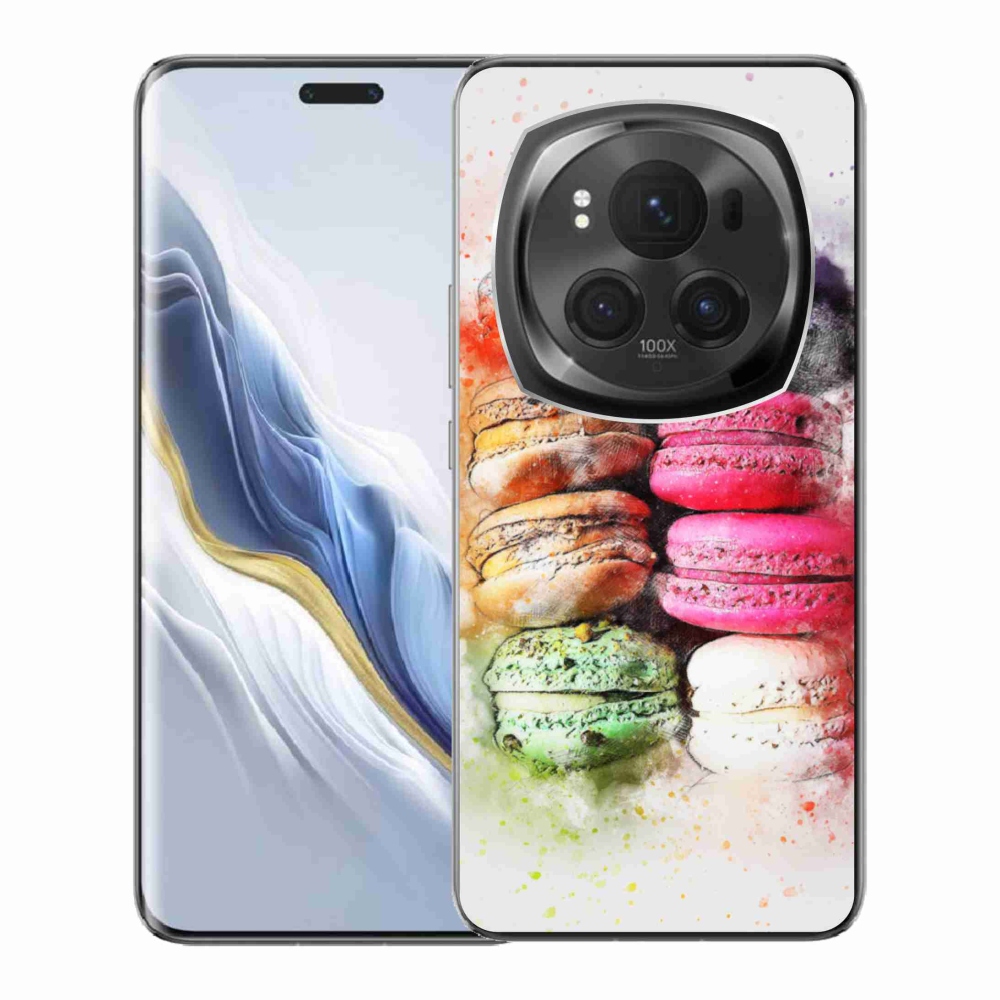 Gélový kryt mmCase na Honor Magic 6 Pro 5G - makrónky