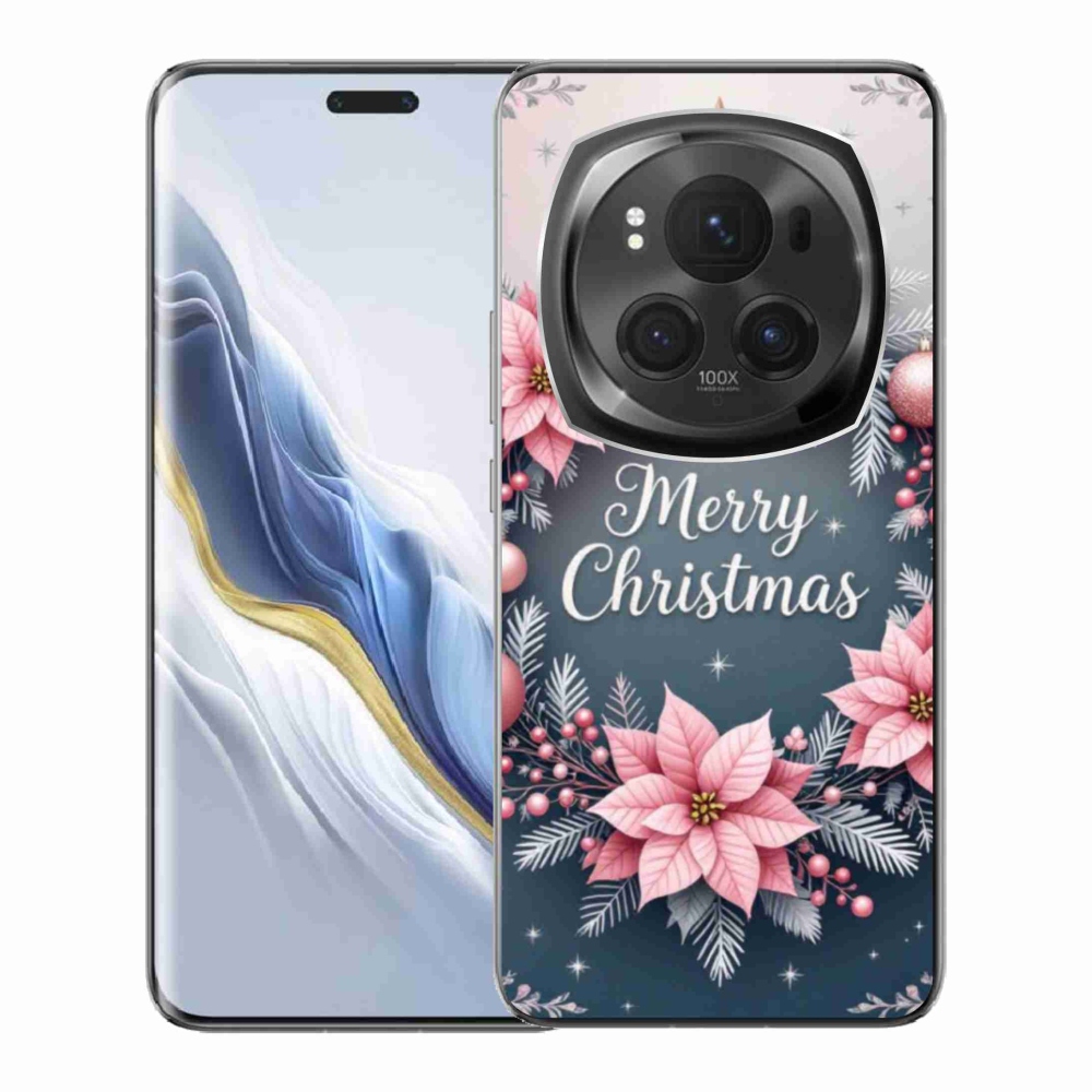 Gélový kryt mmCase na Honor Magic 6 Pro 5G - merry christmas