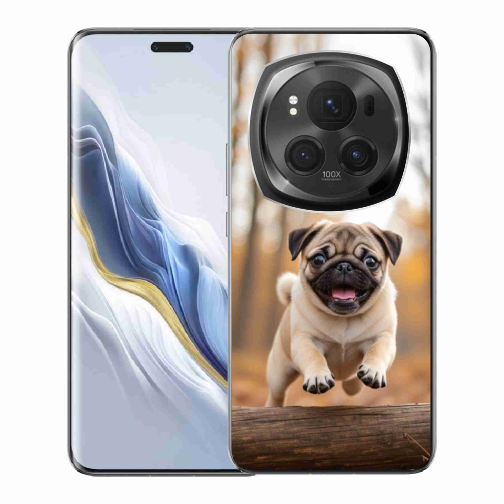 Gélový kryt mmCase na Honor Magic 6 Pro 5G - mops 2