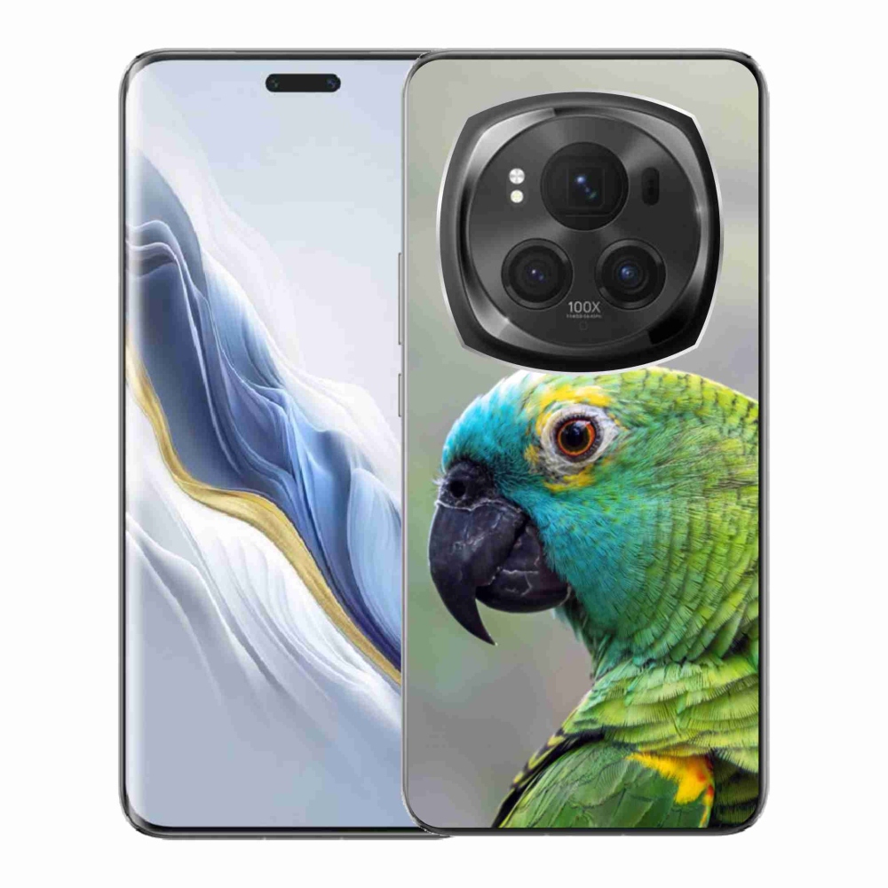 Gélový kryt mmCase na Honor Magic 6 Pro 5G - papagáj amazoňan