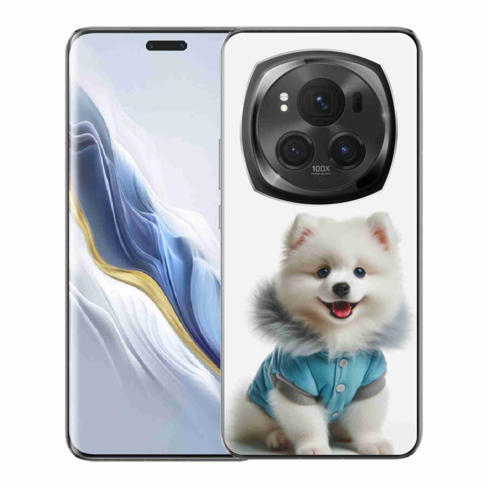 Gélový kryt mmCase na Honor Magic 6 Pro 5G - pomeranian