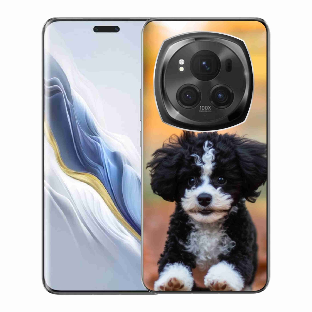 Gélový kryt mmCase na Honor Magic 6 Pro 5G - roztomilé šteňa 2