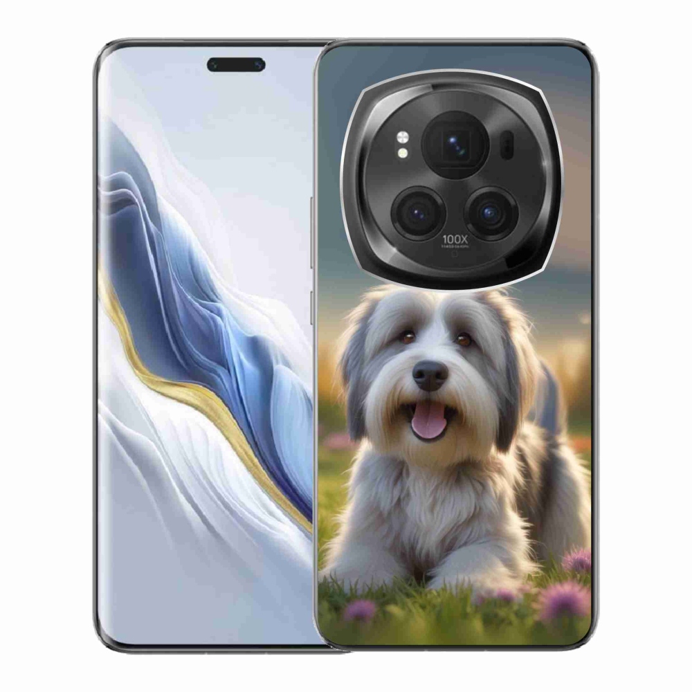 Gélový kryt mmCase na Honor Magic 6 Pro 5G - roztomilý havanský psík