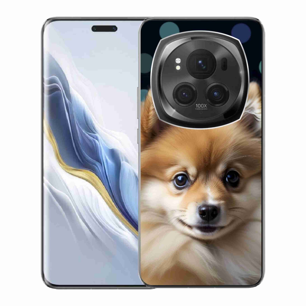 Gélový kryt mmCase na Honor Magic 6 Pro 5G - roztomilý pomeranian