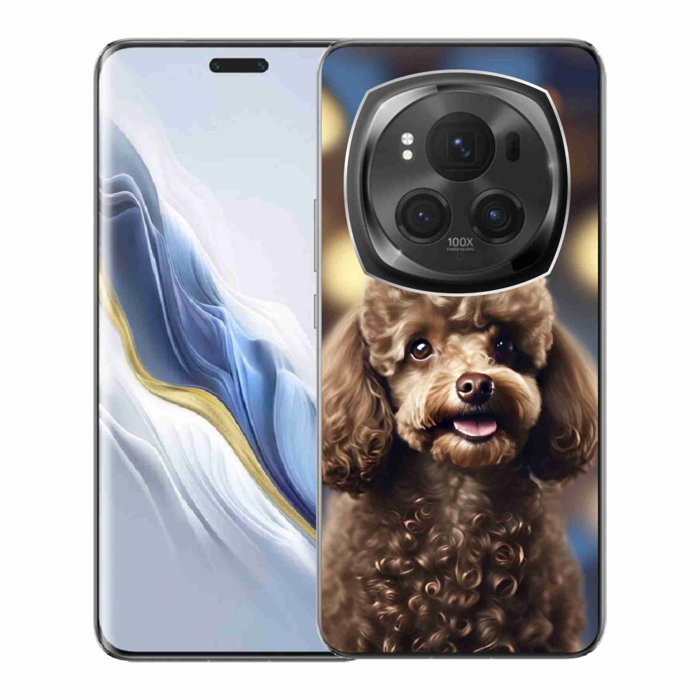Gélový kryt mmCase na Honor Magic 6 Pro 5G - roztomilý pudel