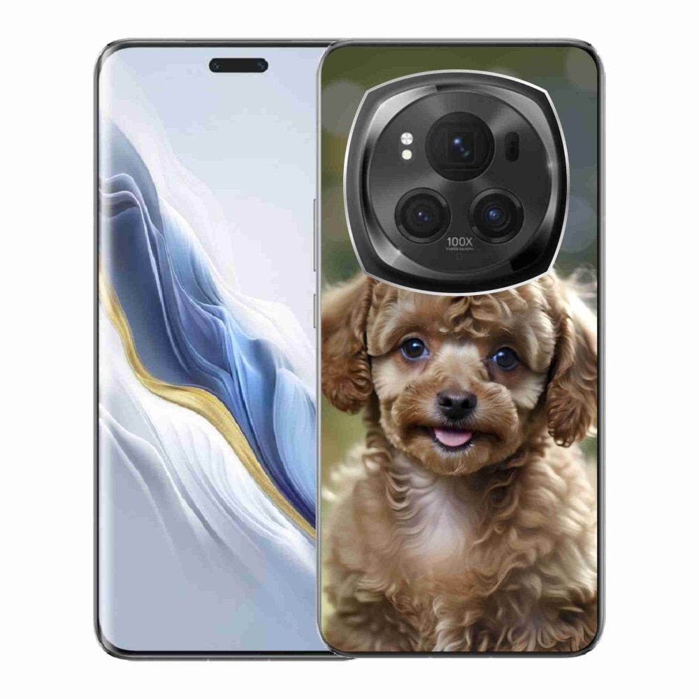 Gélový kryt mmCase na Honor Magic 6 Pro 5G - roztomilý pudel