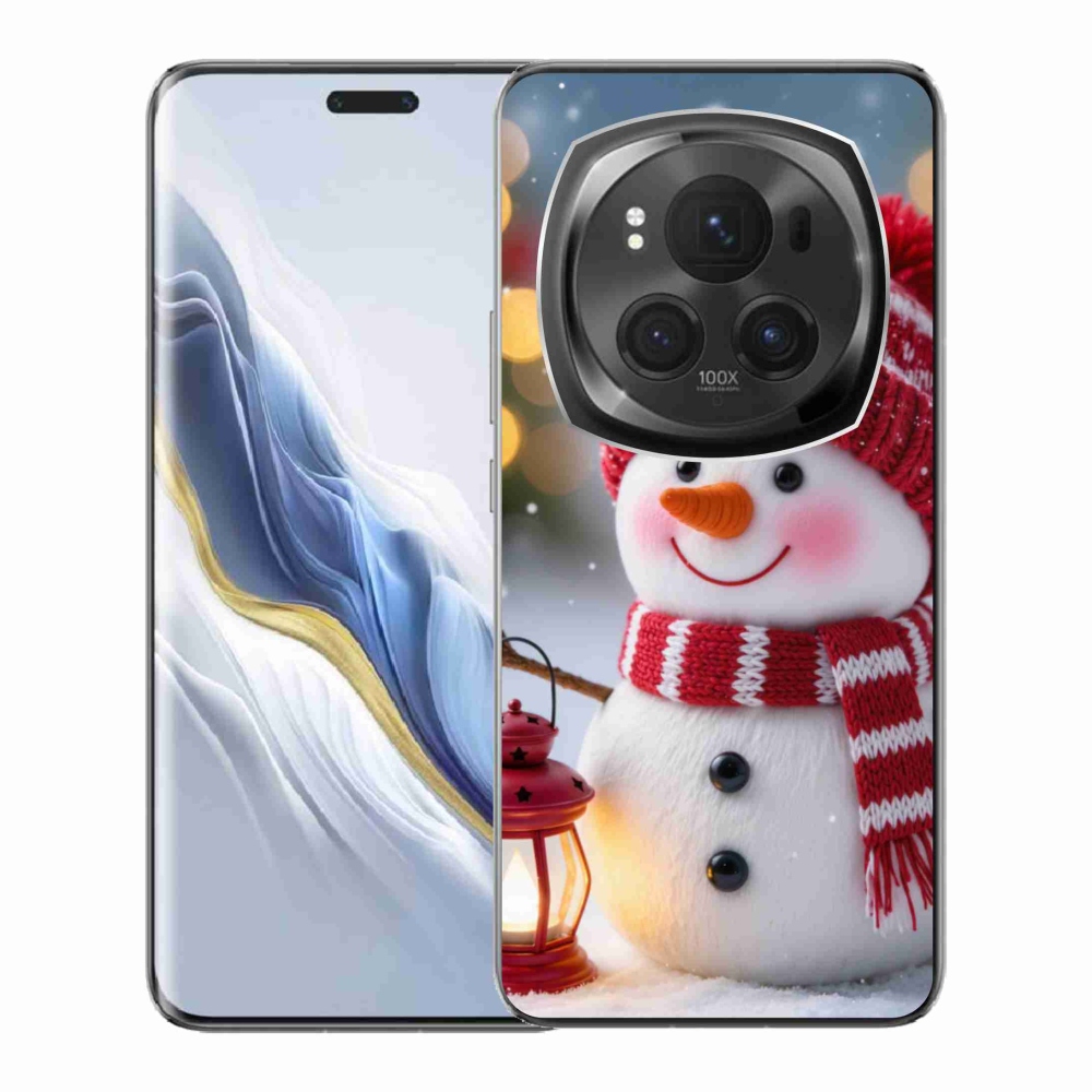 Gélový kryt mmCase na Honor Magic 6 Pro 5G - snehuliak 2
