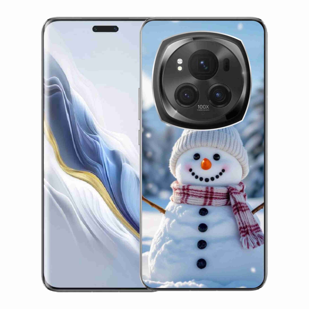 Gélový kryt mmCase na Honor Magic 6 Pro 5G - snehuliak 3