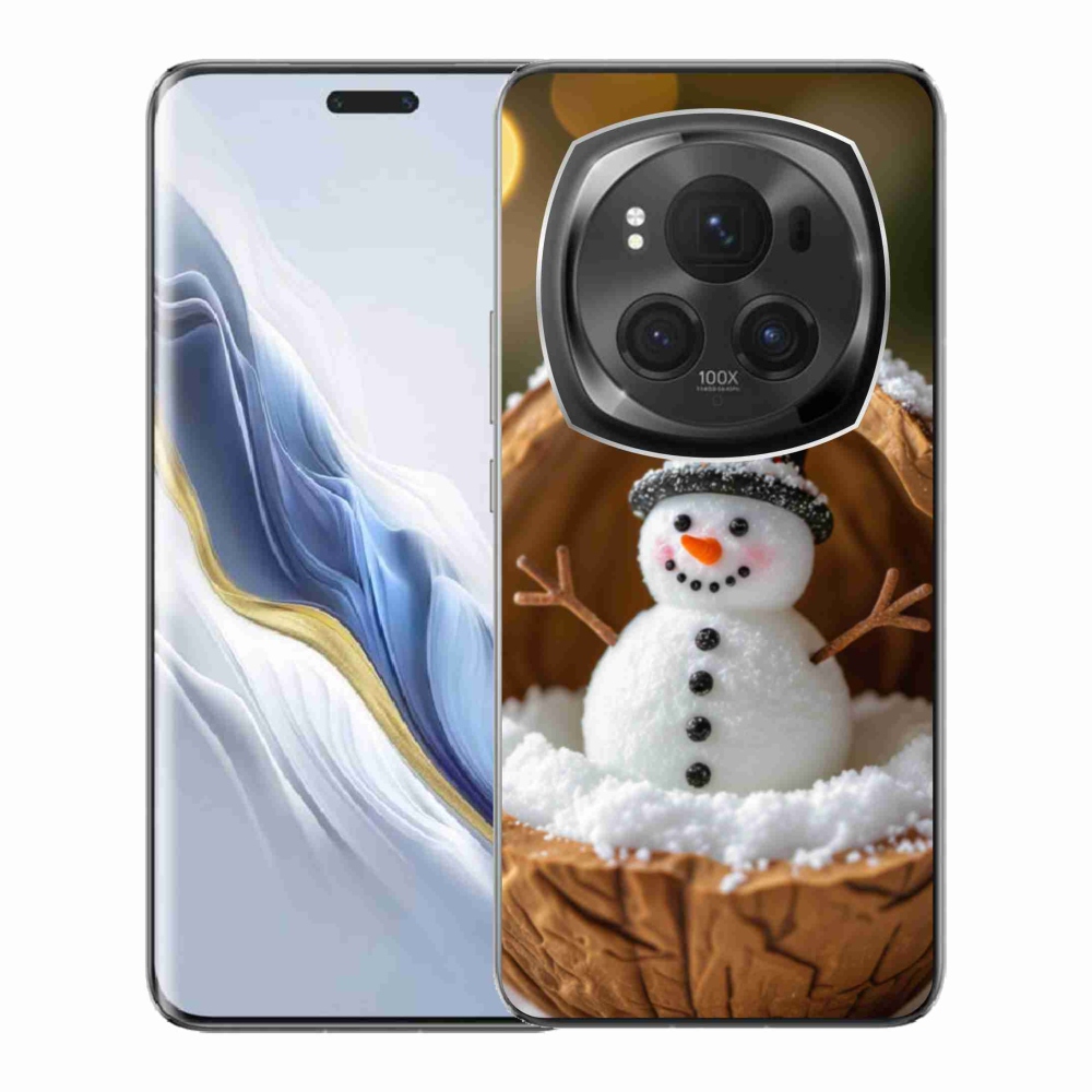 Gélový kryt mmCase na Honor Magic 6 Pro 5G - snehuliak 4