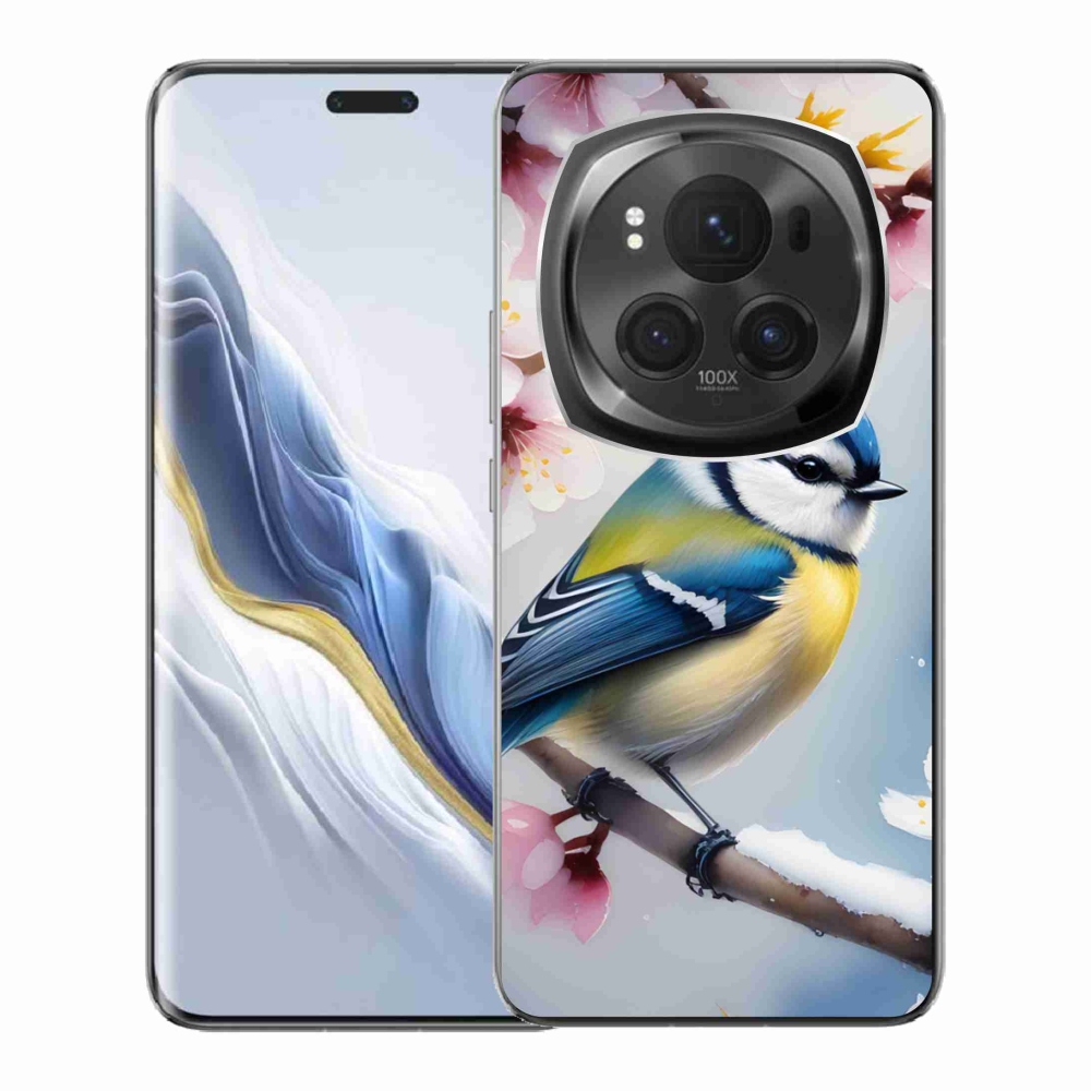 Gélový kryt mmCase na Honor Magic 6 Pro 5G - sýkorka