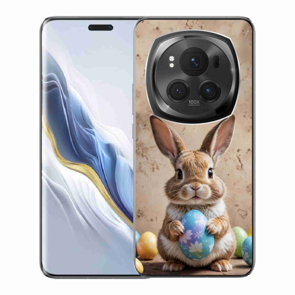 Gélový kryt mmCase na Honor Magic 6 Pro 5G - veľkonočný zajačik