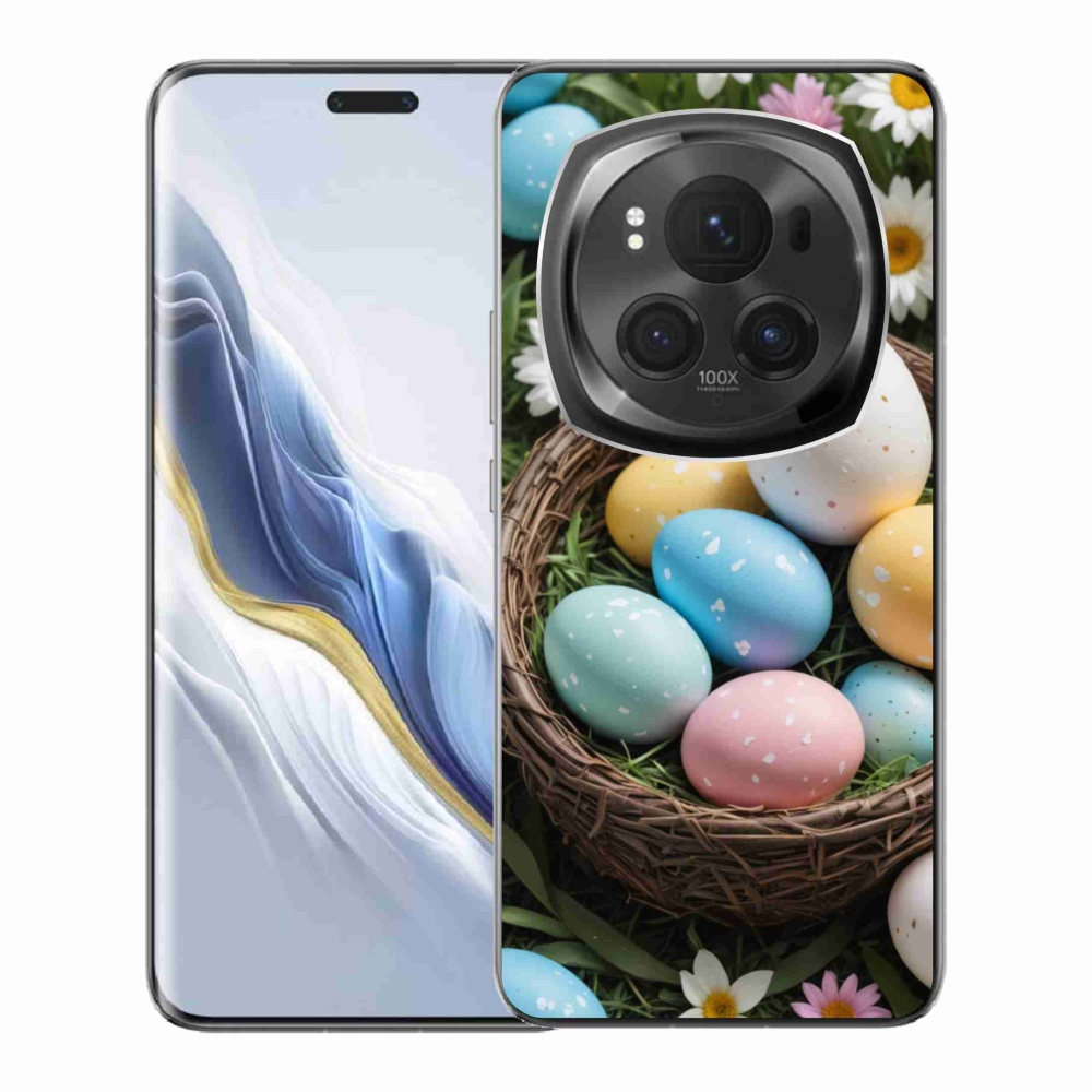 Gélový kryt mmCase na Honor Magic 6 Pro 5G - veľkonočné vajíčka 2