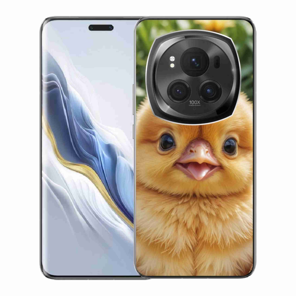 Gélový kryt mmCase na Honor Magic 6 Pro 5G - veselé kuriatko
