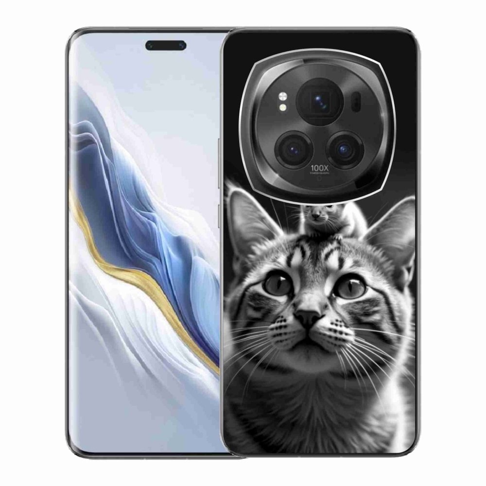 Gélový kryt mmCase na Honor Magic 6 Pro 5G - zvieracie priateľstvo 2