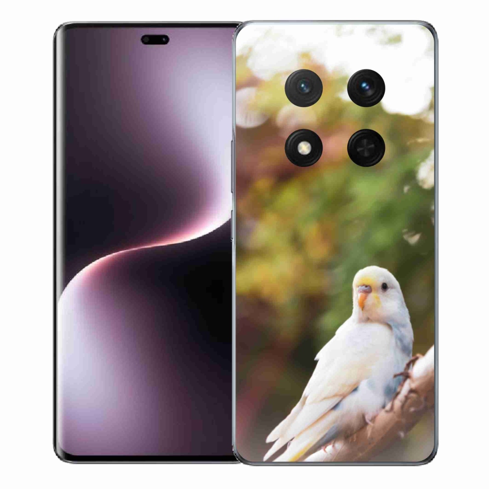 Gélový kryt mmCase na Honor Magic 7 Lite 5G - andulka biela