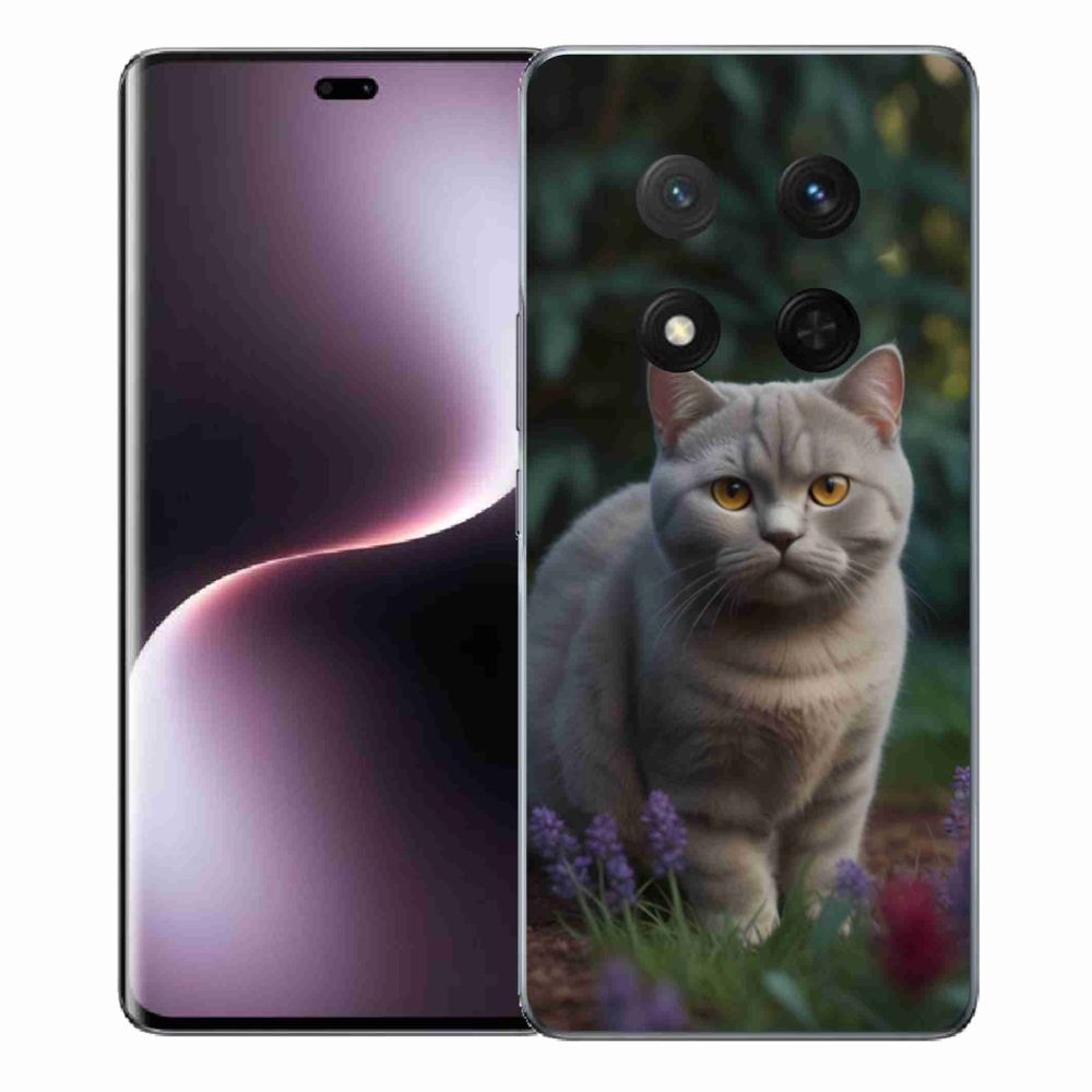 Gélový kryt mmCase na Honor Magic 7 Lite 5G - britská mačka