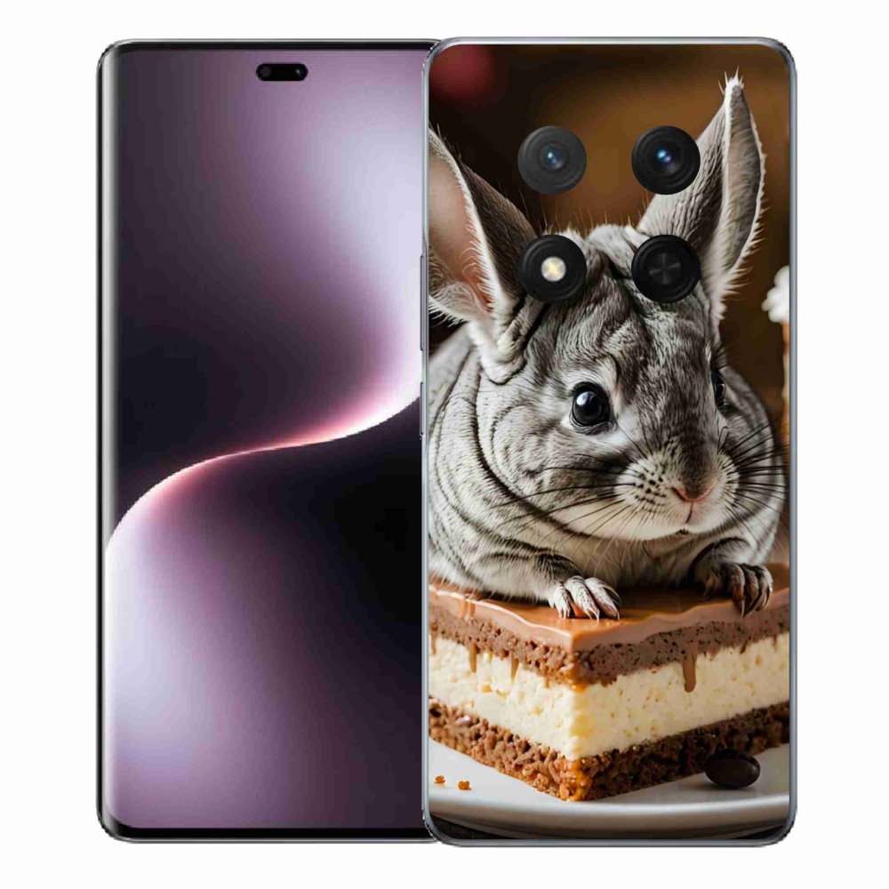 Gélový kryt mmCase na Honor Magic 7 Lite 5G - činčila