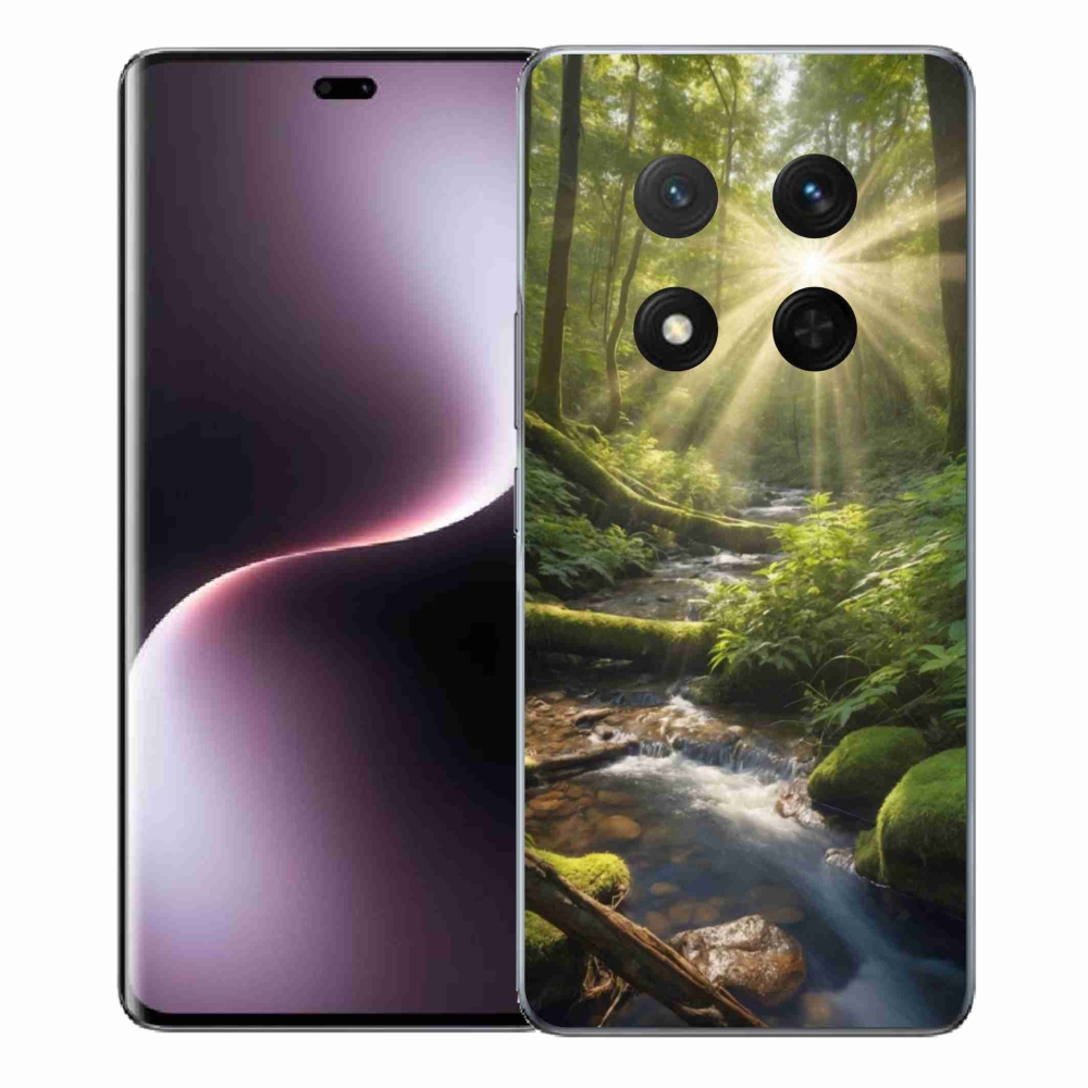 Gélový kryt mmCase na Honor Magic 7 Lite 5G - hlbina lesa