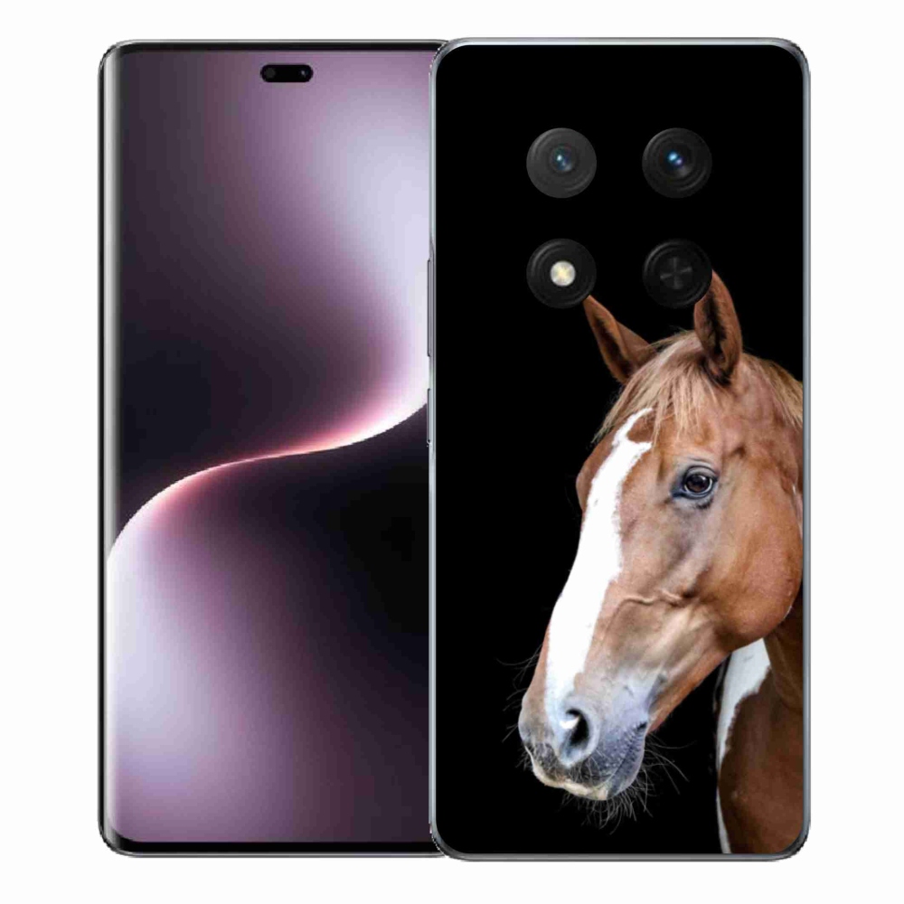 Gélový kryt mmCase na Honor Magic 7 Lite 5G - hnedý kôň 3