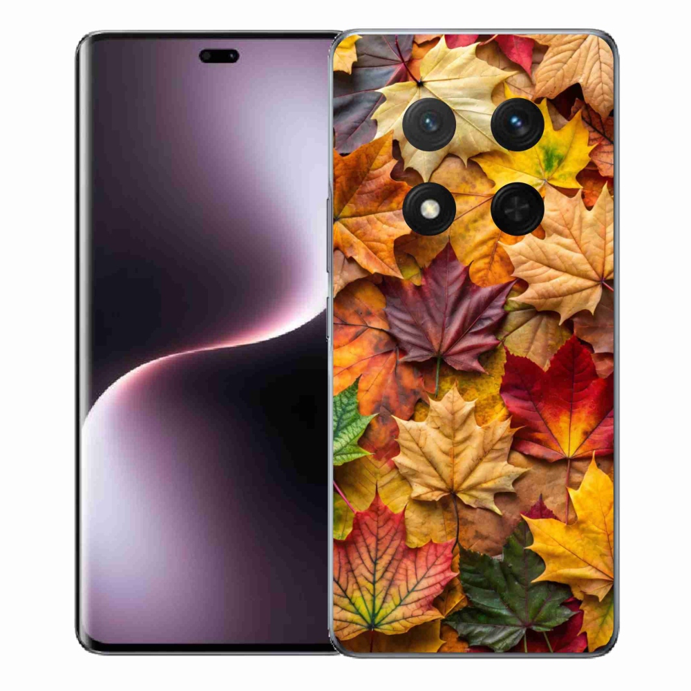 Gélový kryt mmCase na Honor Magic 7 Lite 5G - javorové listy 2