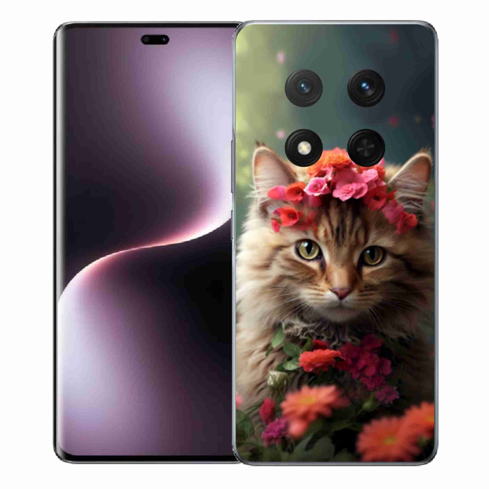 Gélový kryt mmCase na Honor Magic 7 Lite 5G - mačacia princezná