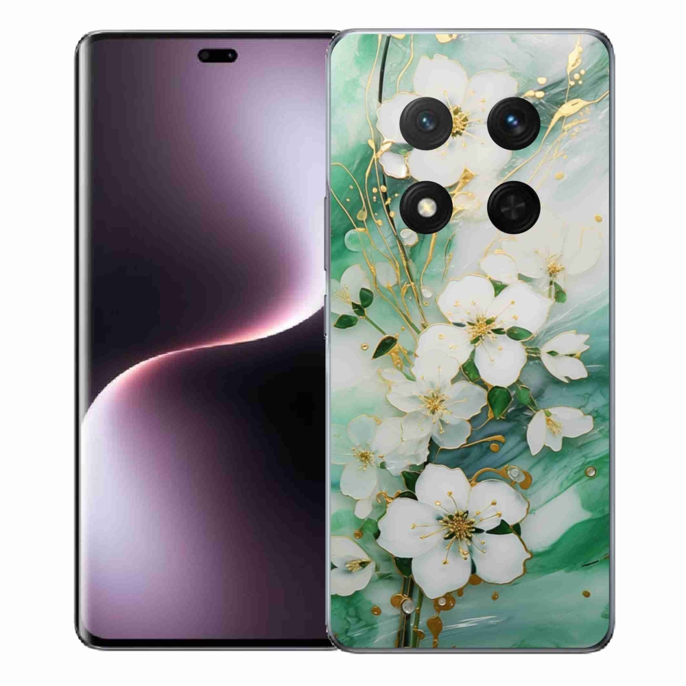 Gélový kryt mmCase na Honor Magic 7 Lite 5G - nežné kvety