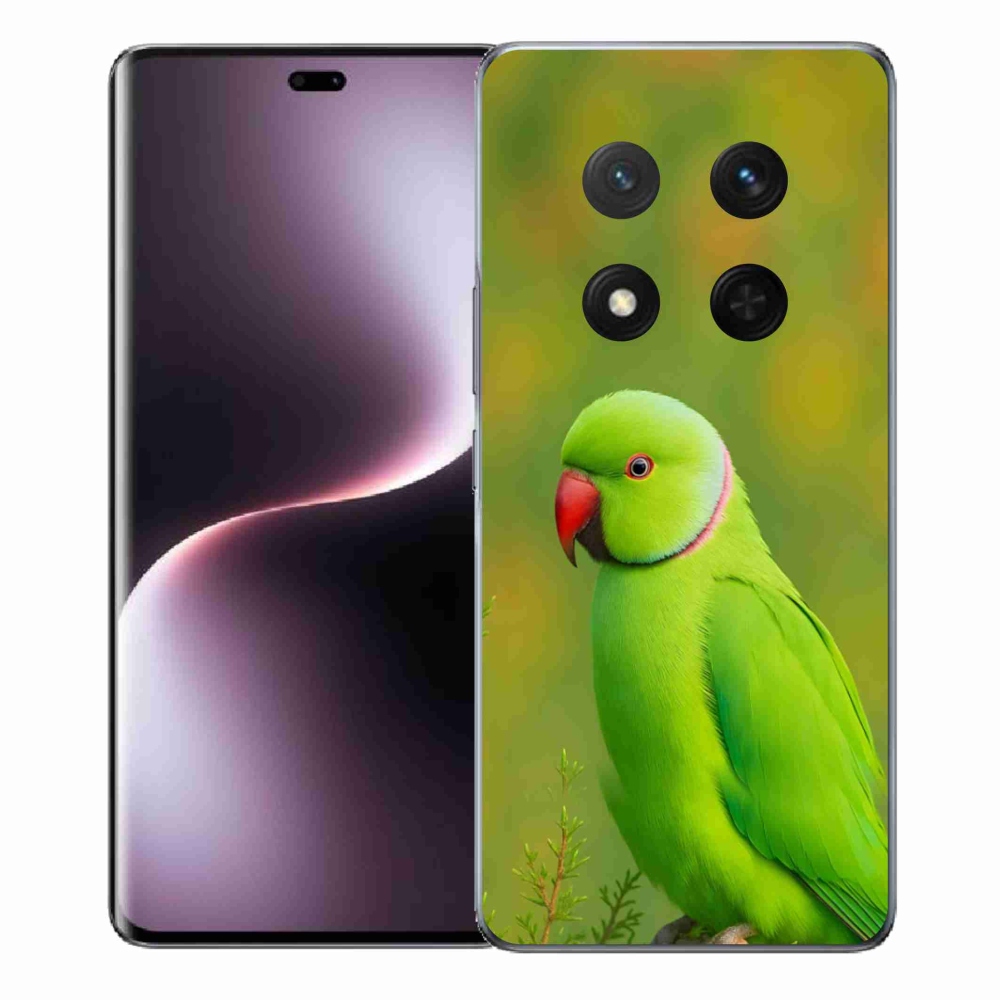 Gélový kryt mmCase na Honor Magic 7 Lite 5G - papagáj alexander 2