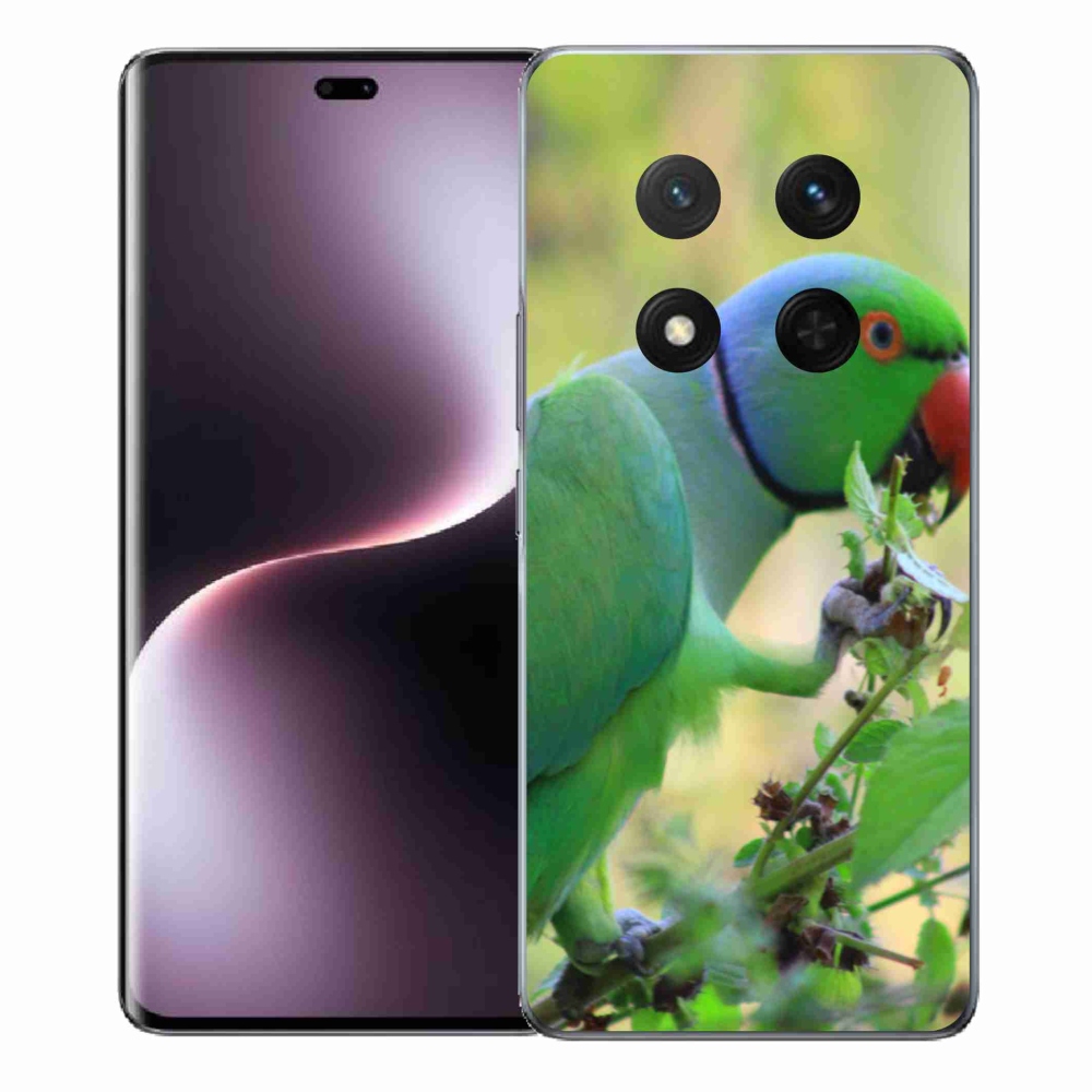 Gélový kryt mmCase na Honor Magic 7 Lite 5G - papagáj Alexandr