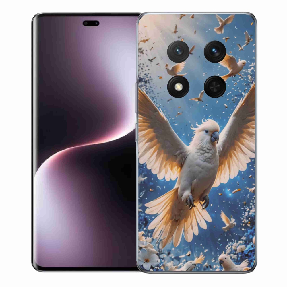 Gélový kryt mmCase na Honor Magic 7 Lite 5G - papagáj kakadu