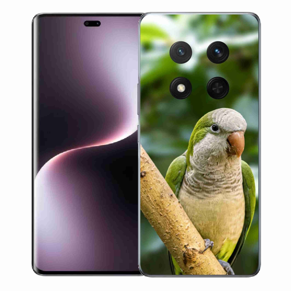 Gélový kryt mmCase na Honor Magic 7 Lite 5G - papagáj mníšok