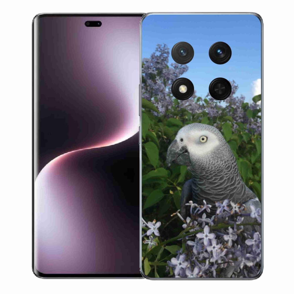 Gélový kryt mmCase na Honor Magic 7 Lite 5G - papagáj žako