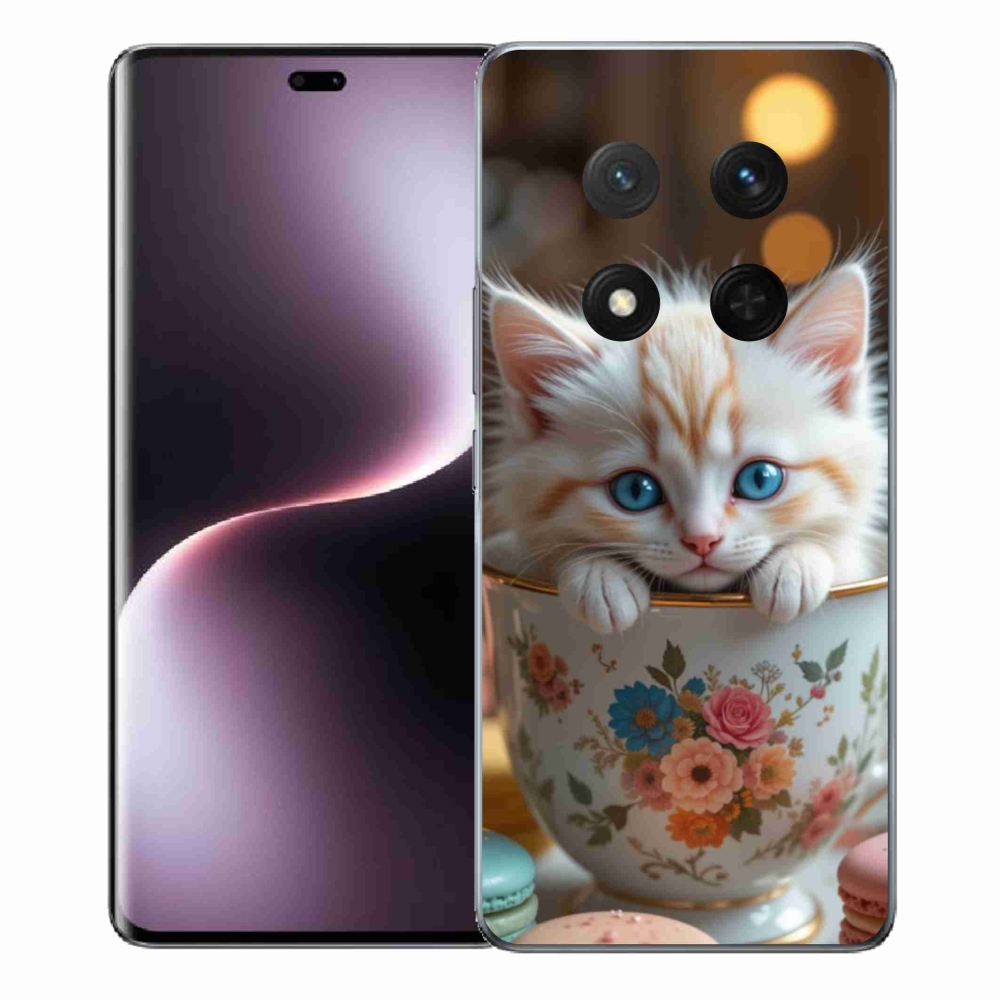 Gélový kryt mmCase na Honor Magic 7 Lite 5G - roztomilé mačiatko 6
