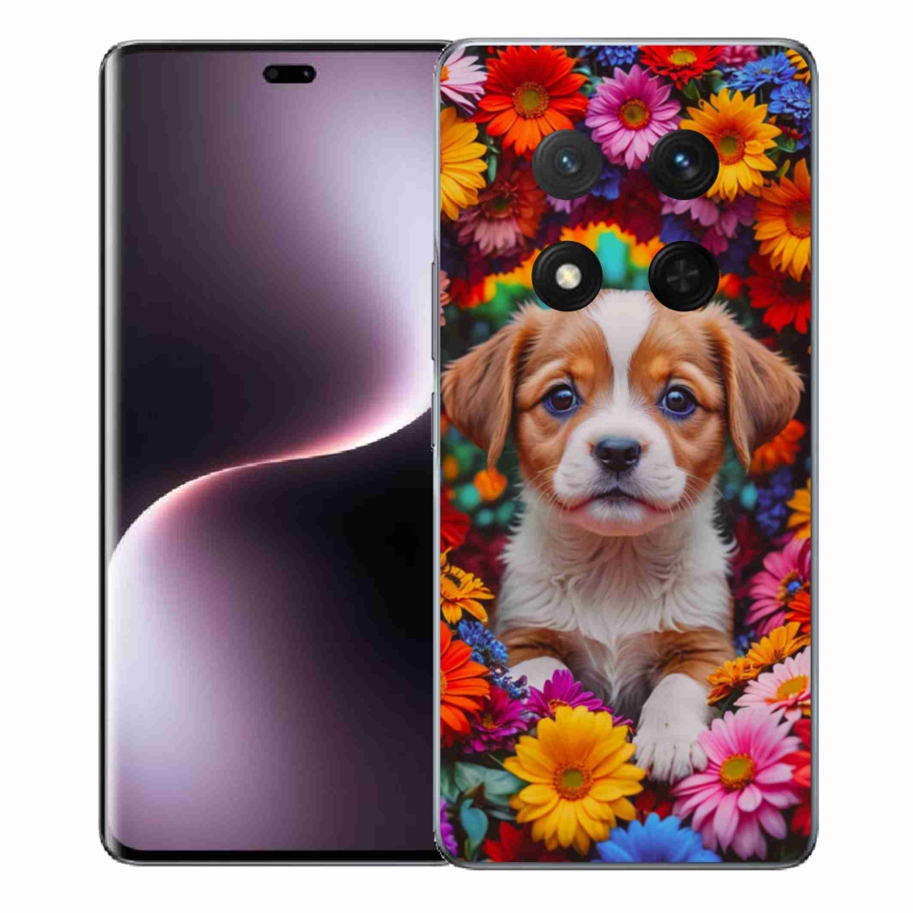 Gélový kryt mmCase na Honor Magic 7 Lite 5G - roztomilé šteňa