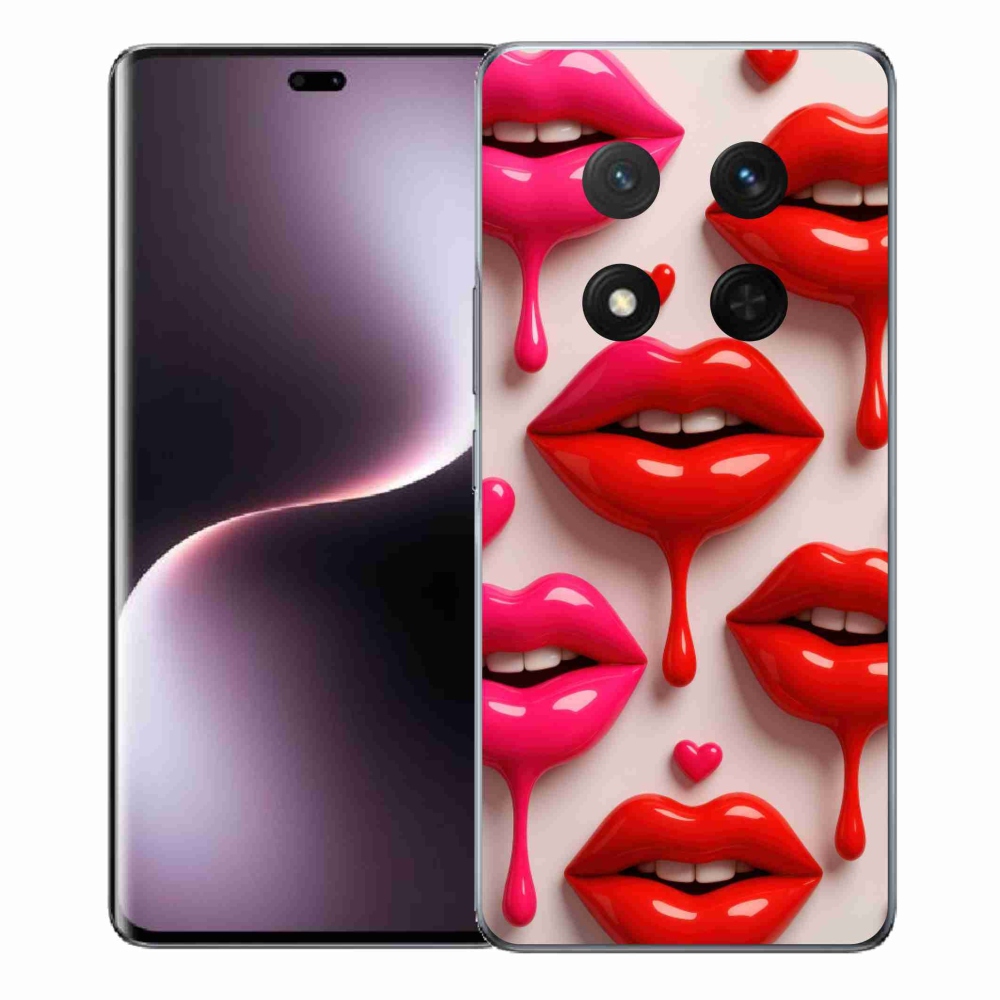 Gélový kryt mmCase na Honor Magic 7 Lite 5G - pery 2